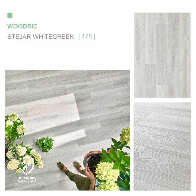 Композитный пол SPC, Дуб Whitecreek CW175