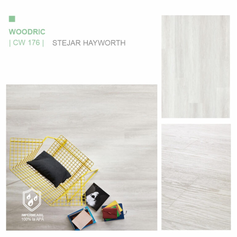 Композитный пол SPC, Дуб Hayworth CW 176